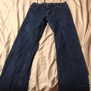 Wrangler Medium Dark Wash Jeans W36 L34